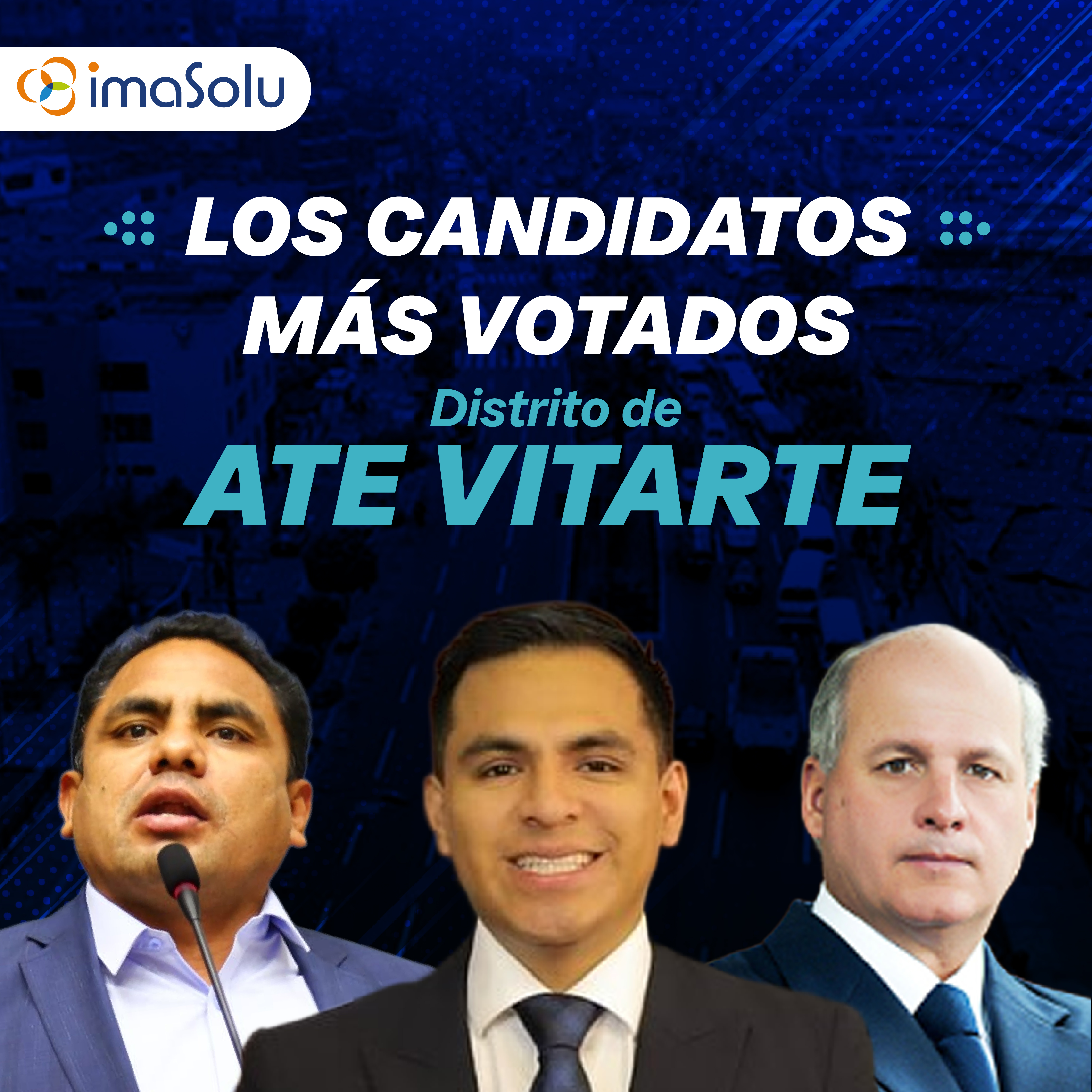 Los candidatos más votados del distrito de ATE