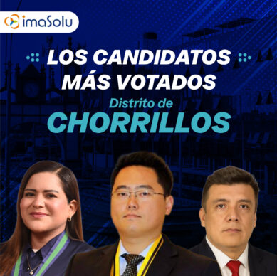 Los candidatos más votados del distrito de Chorrillos