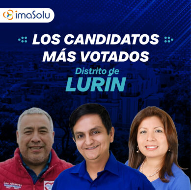 Los candidatos más votados del distrito de Lurín