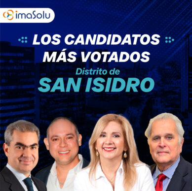 Los candidatos más votados del distrito de San Isidro