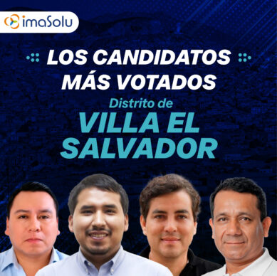 Los candidatos más votados del distrito de VES