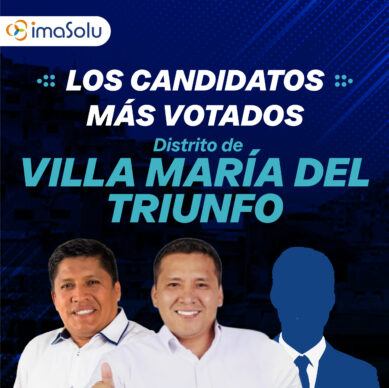 Los candidatos más votados del distrito de VMT