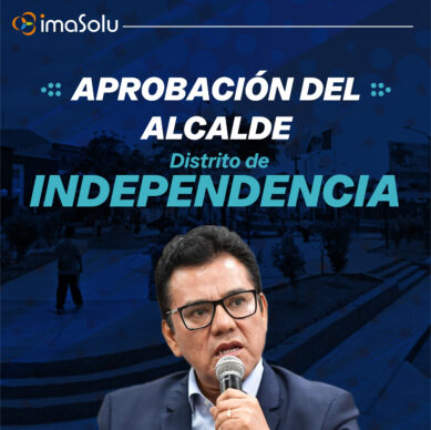 Aprobación alcalde de Independencia