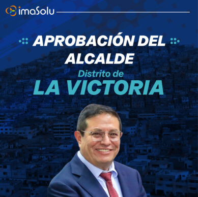 Aprobación alcalde de La Victoria