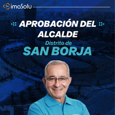 Aprobación alcalde de San Borja