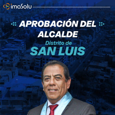 Aprobación alcalde de San Luis