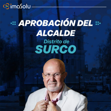 Aprobación alcalde de Surco