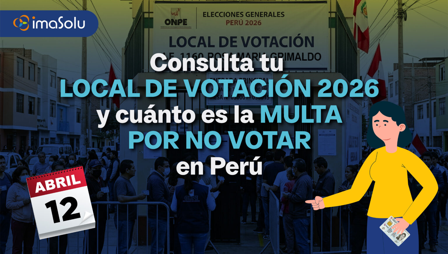 CONSULTA TU LOCAL DE VOTACIÓN 2026 Y CUÁNTO ES LA MULTA POR NO VOTAR EN ...
